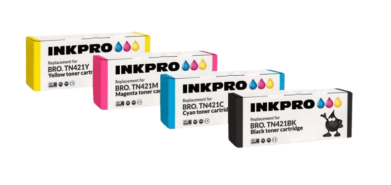 Brother TN421 4 st rabattpaket toner 8400 sidor - kompatibel