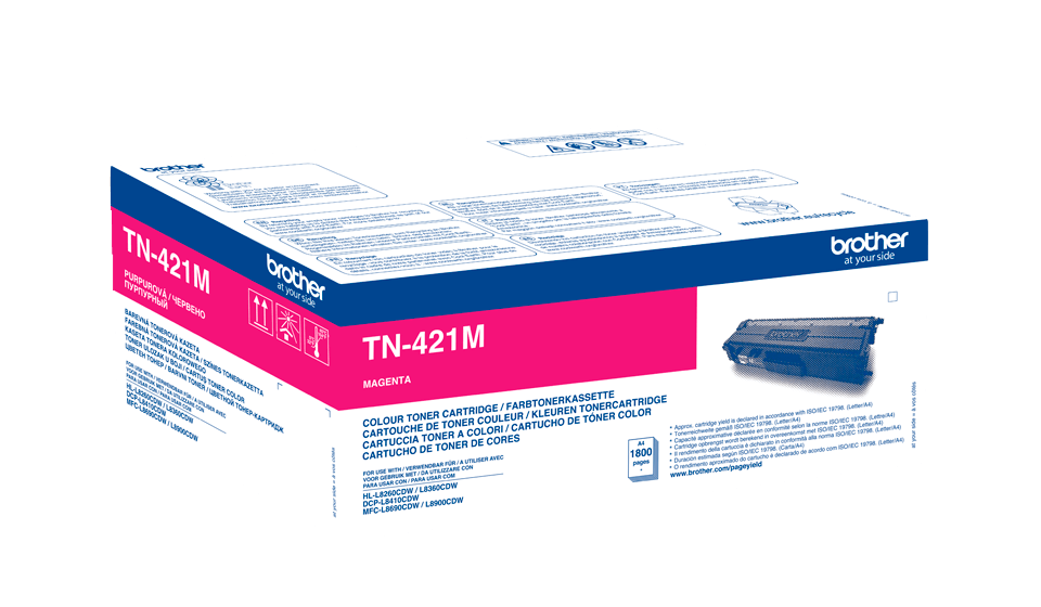Brother TN421M magenta original toner 1800 sidor (TN-421M)