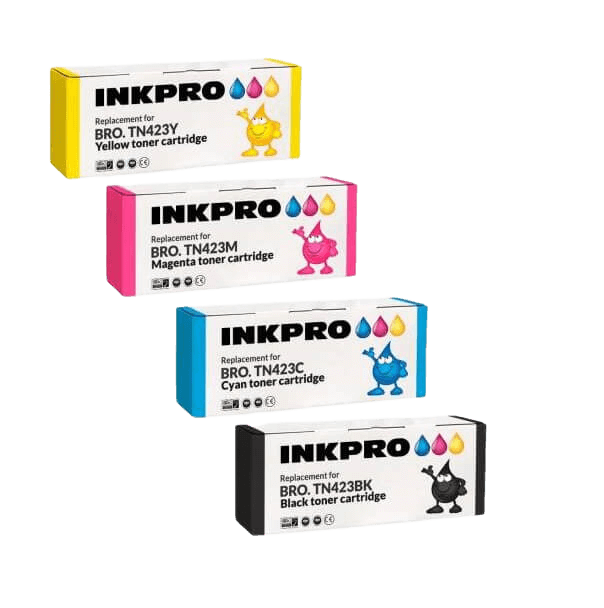 Brother TN423 XL 4 st rabattpaket toner 18500 sidor - kompatibel