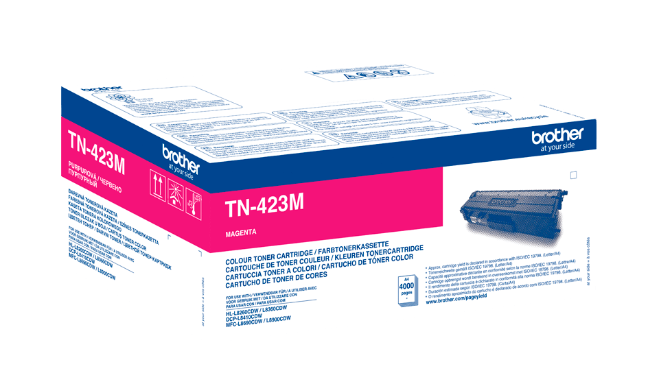 Brother TN423M XL magenta original toner 4000 sidor (TN-423M)