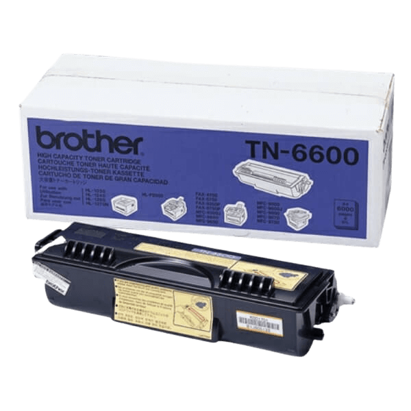 Brother TN6600 XL svart original toner 6000 sidor (TN-6600)