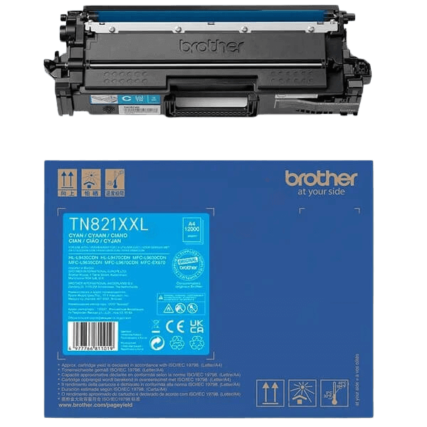 Brother TN821XXLC XXL cyan original toner 12000 sidor