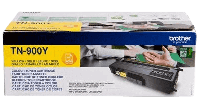 Brother TN900Y gul original toner 6000 sidor (TN-900Y)