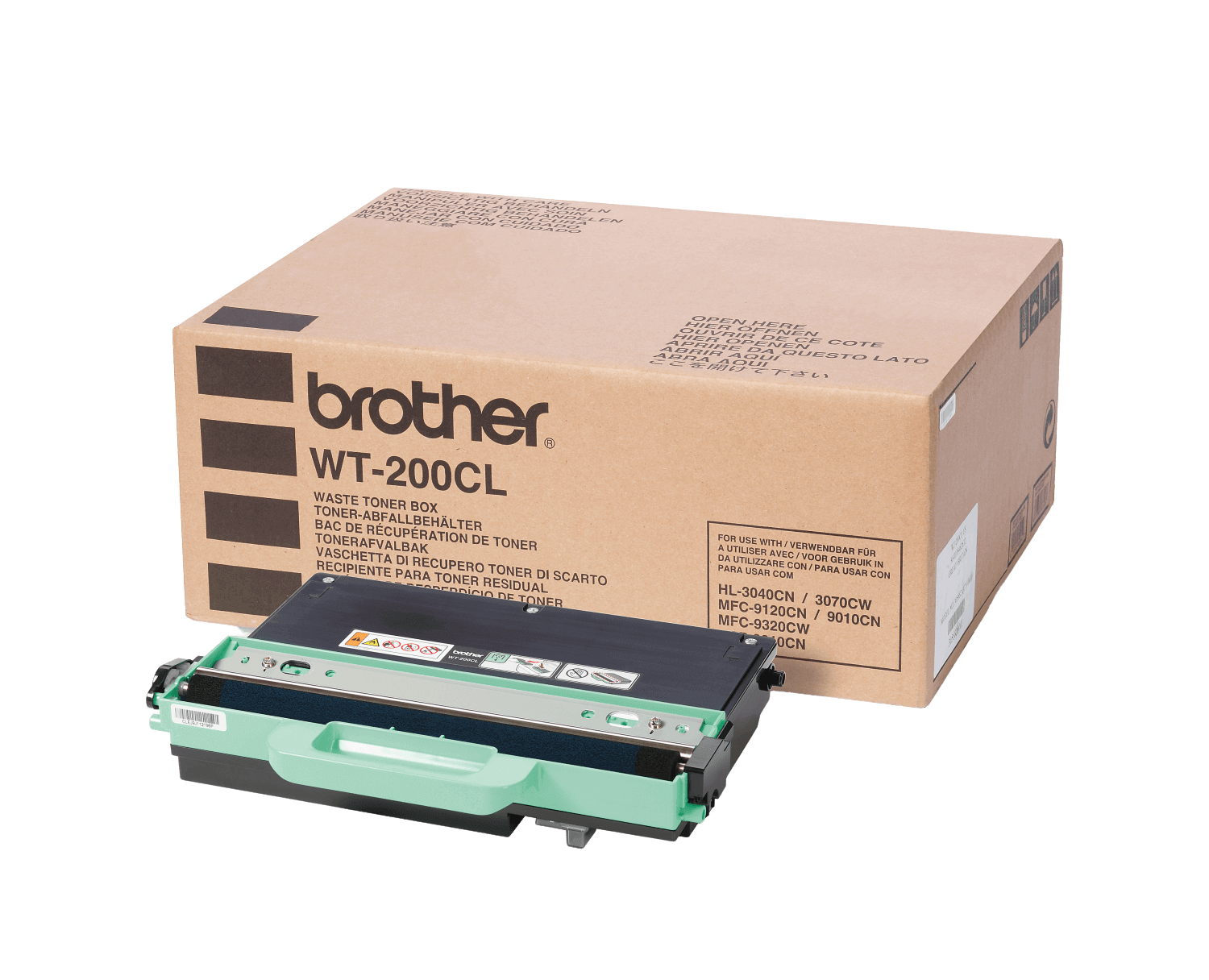 Brother WT200CL tillbehör - original waste toner 50000 sidor (WT-200CL)