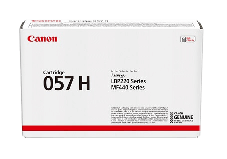 Canon 057H XL svart original toner 10000 sidor (3010C002)