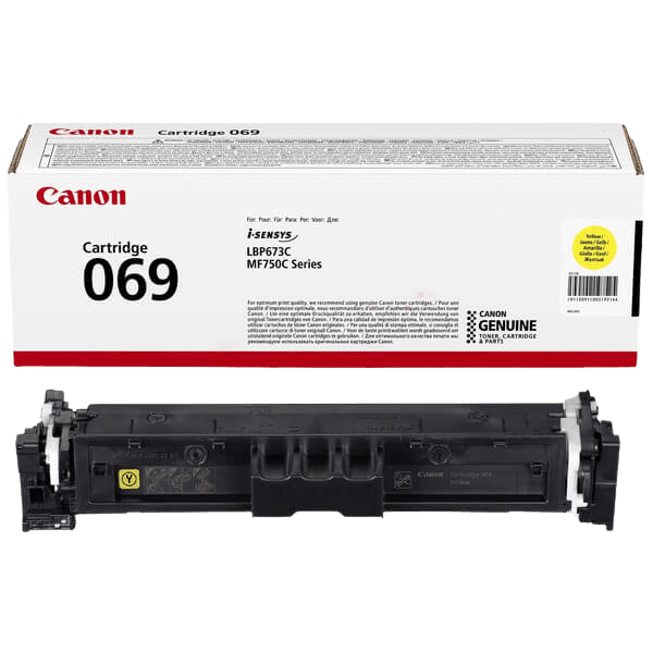 Canon 069 gul original toner 1900 sidor (5091C002)