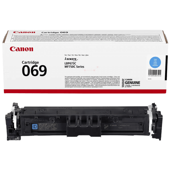 Canon 069 cyan original toner 1900 sidor (5093C002)