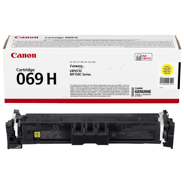 Canon 069H XL gul original toner 5500 sidor (5095C002)