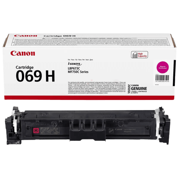 Canon 069H XL magenta original toner 5500 sidor (5096C002)