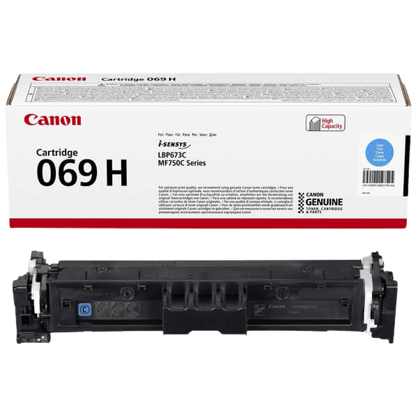Canon 069H XL cyan original toner 5500 sidor (5097C002)
