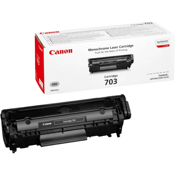 Canon 703 svart original toner 2000 sidor (7616A005)