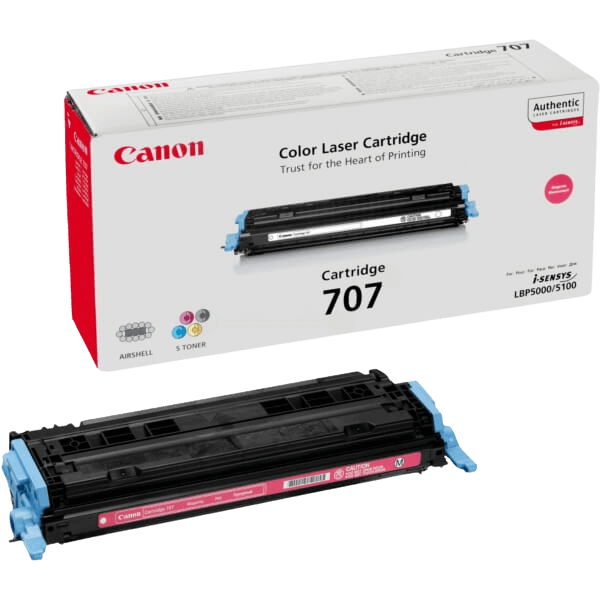 Canon 707 magenta original toner 2000 sidor (9422A004)