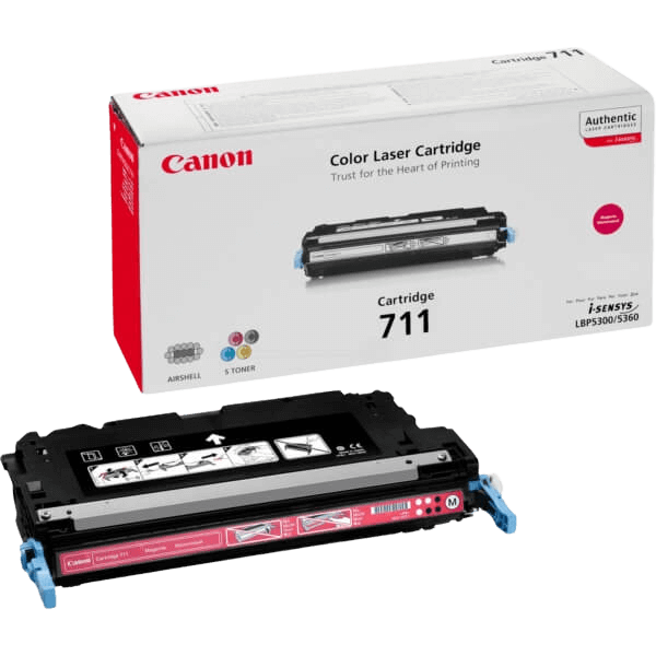 Canon 711M magenta original toner 6000 sidor (1658B002)