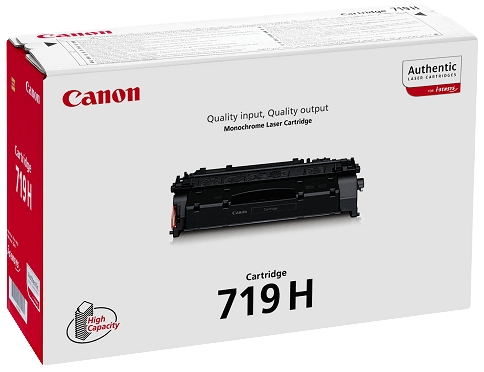 Canon 719H XL svart original toner 6300 sidor (3480B002)