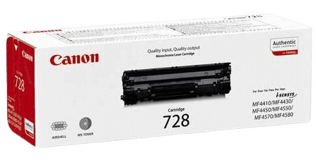 Canon 728 svart original toner 2100 sidor (3500B002)