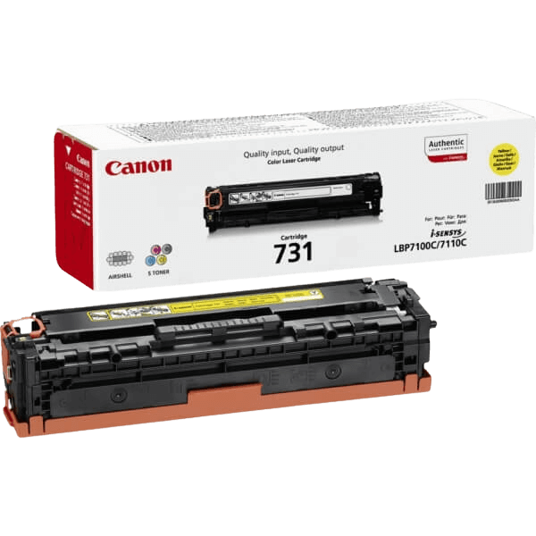 Canon 731Y gul original toner 1500 sidor (6269B002)