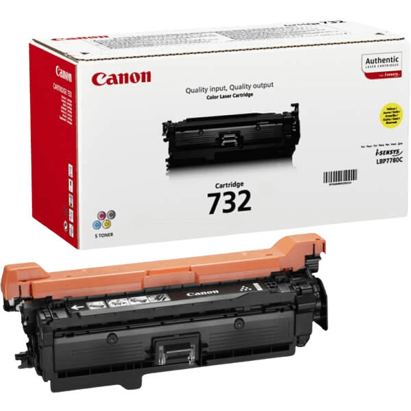 Canon 732 gul original toner 6400 sidor (6260B002)