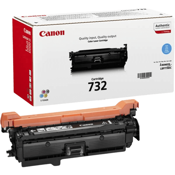 Canon 732 cyan original toner 6400 sidor (6262B002)