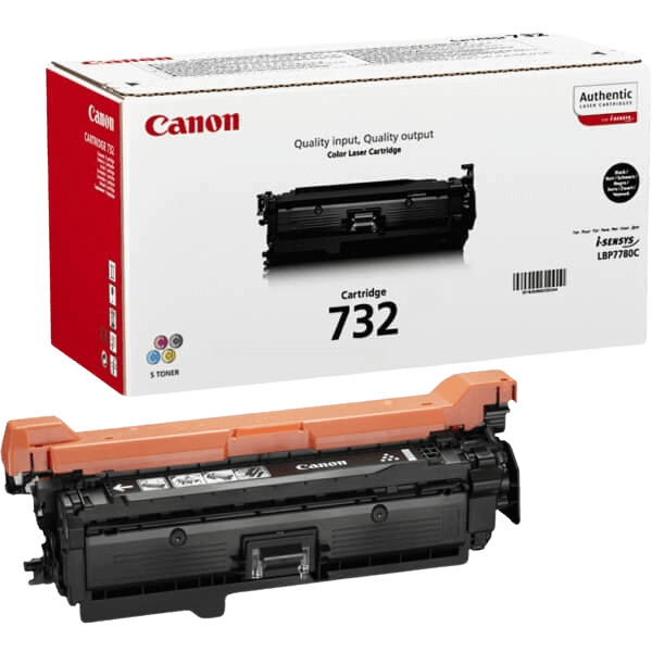 Canon 732 svart original toner 6100 sidor (6263B002)