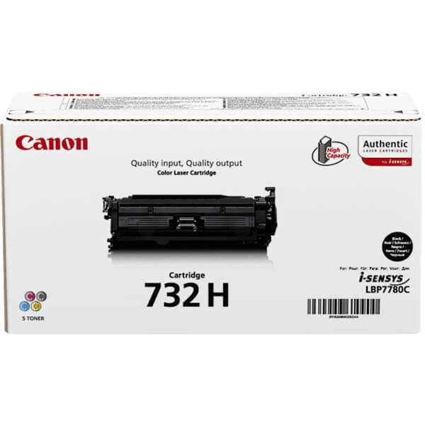 Canon 732H XL svart original toner 12000 sidor (6264B002)