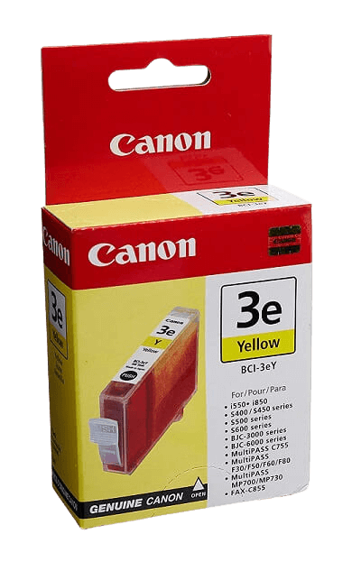Canon BCI-3eY XL gul original bläckpatron 14 ml. (4482A002)
