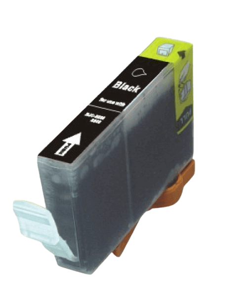 Canon BCI-6BK svart kompatibel bläckpatron 15 ml. (4705A002)