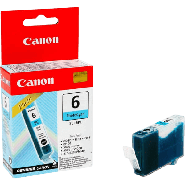 Canon BCI-6PC foto cyan original bläckpatron 13 ml. (4709A002)