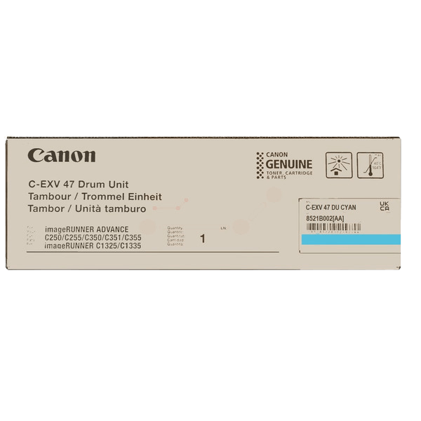 Canon C-EXV47C cyan tillbehör - original trumma 33000 sidor (8521B002)