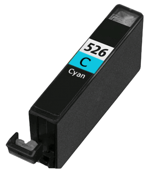 Canon CLI-526 C cyan kompatibel bläckpatron 9 ml. (4541B001)