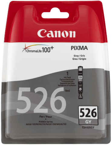 Canon CLI-526GY grå original bläckpatron 9 ml. (4544B001)