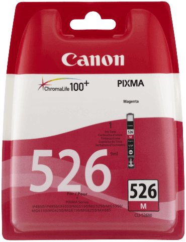 Canon CLI-526M magenta original bläckpatron 9 ml. (4542B001)
