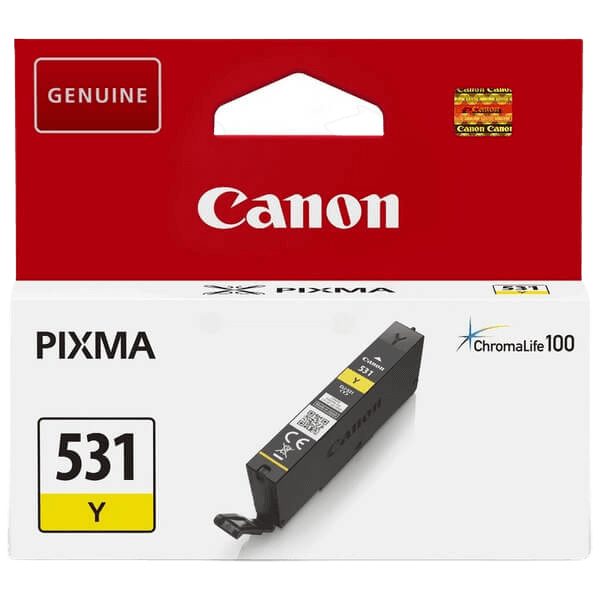 Canon CLI-531Y gul original bläckpatron 8,2 ml. (6121C001)