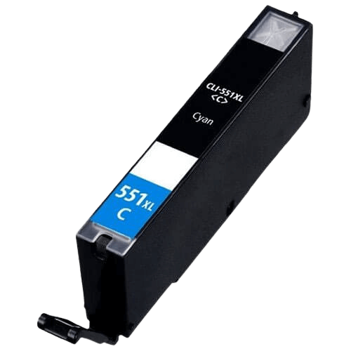 Canon CLI-551XLC cyan kompatibel bläckpatron 12 ml. (6444B001)