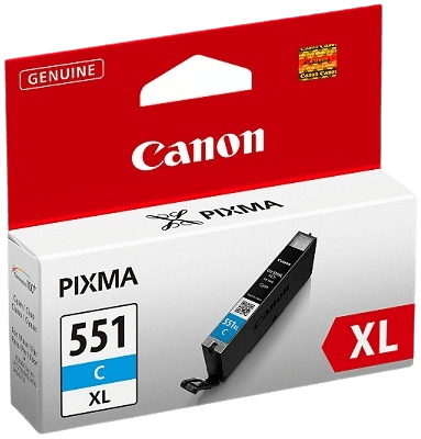 Canon CLI-551XLC cyan original bläckpatron 11 ml. (6444B001)