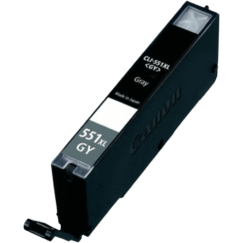 Canon CLI-551XLGY grå kompatibel bläckpatron 12 ml. (6447B001)