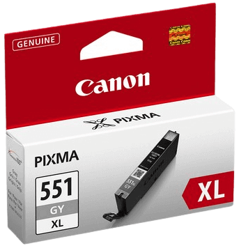 Canon CLI-551XLGY grå original bläckpatron 11 ml. (6447B001)