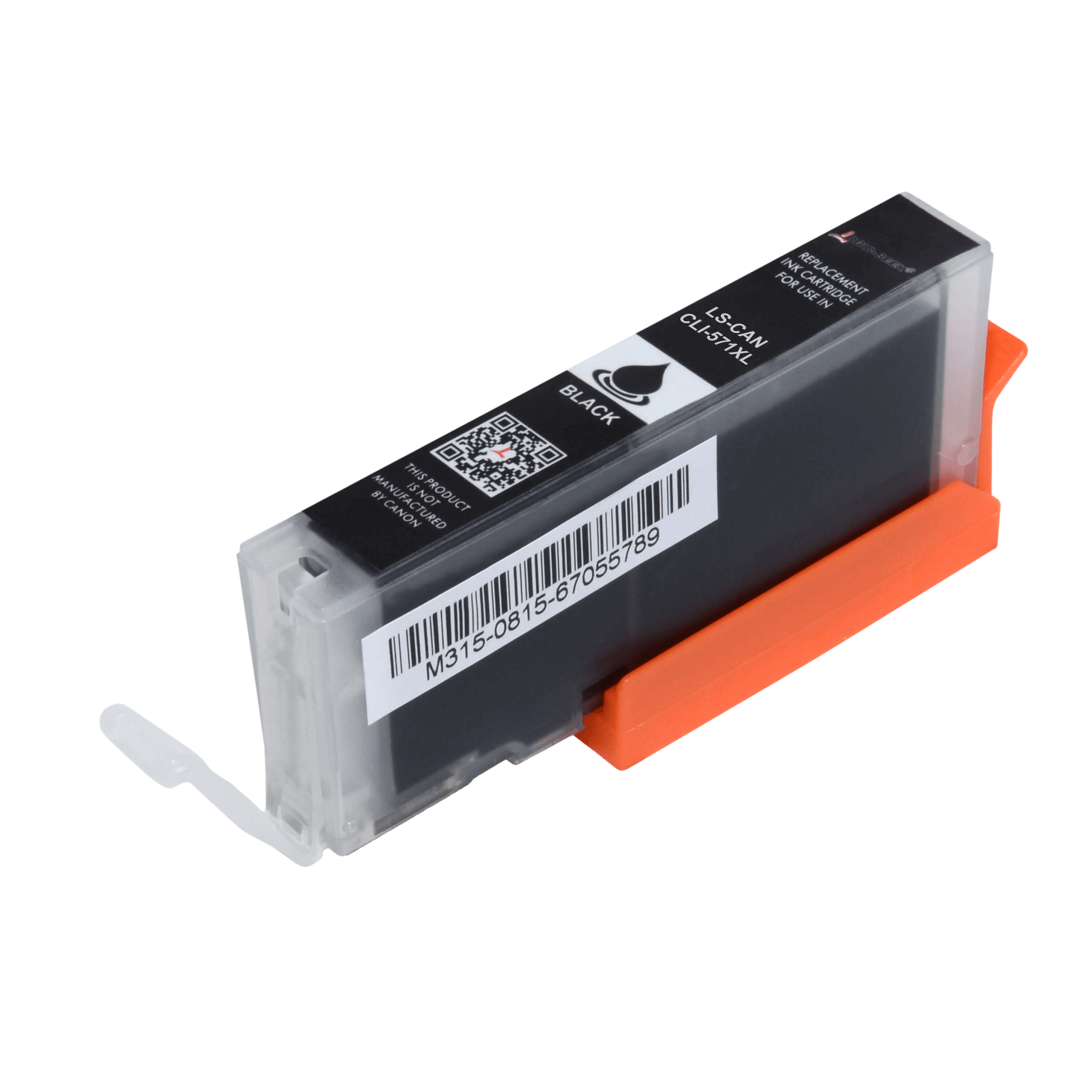 Canon CLI-571BK XL svart kompatibel bläckpatron 12,2 ml. (0331C001)