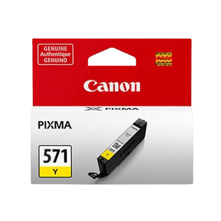 Canon CLI-571Y gul original bläckpatron 7 ml. (0388C001)