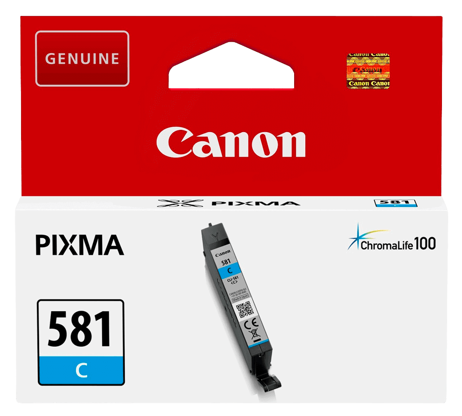 Canon CLI-581C cyan original bläckpatron 5 ml. (2103C001)