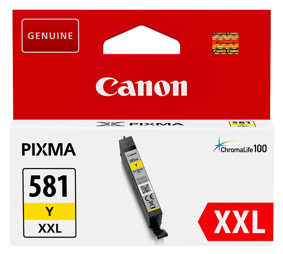 Canon CLI-581Y XXL gul original bläckpatron 11 ml. (1997C001)