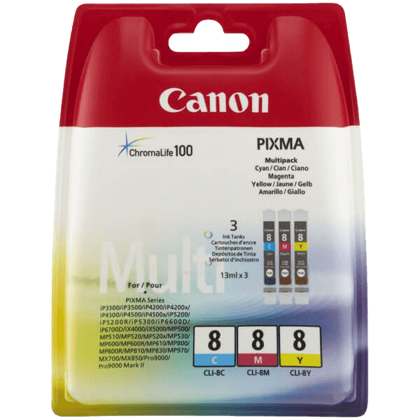Canon CLI-8CMY CMY original multipack 39 ml. (0621B029)