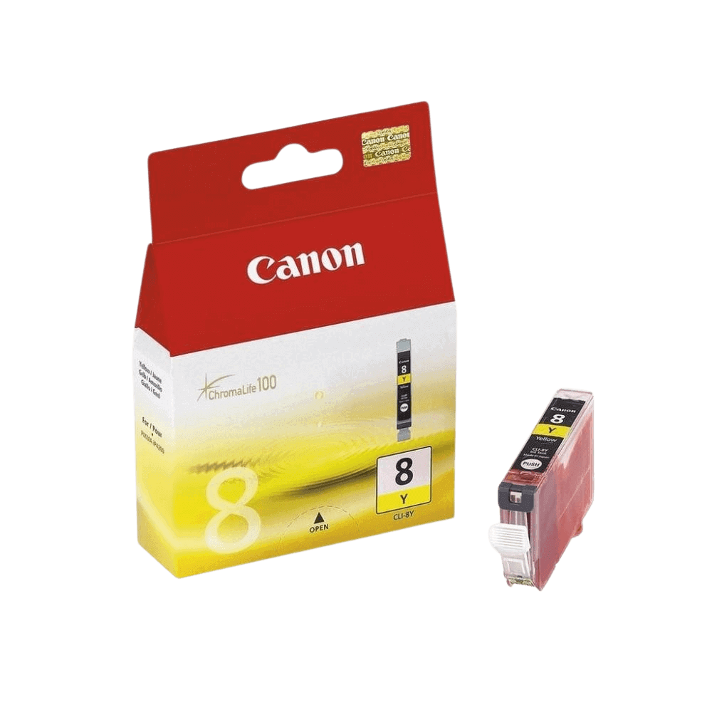 Canon CLI-8Y gul original bläckpatron 13 ml. (0623B001)