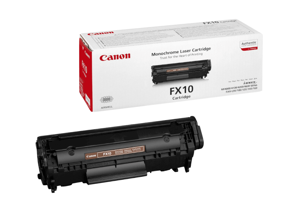 Canon FX10 svart original toner 2000 sidor (0263B002)