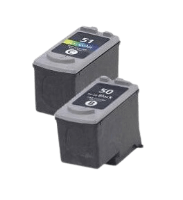Canon PG-50 XL 2 st rabattpaket blækpatron 47 ml. - kompatibel