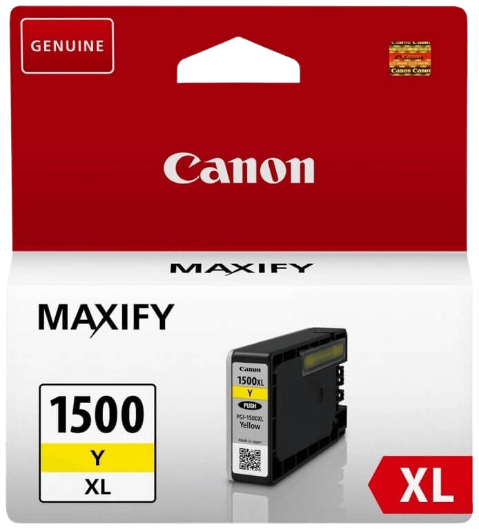 Canon PGI-1500XL gul original bläckpatron 12 ml. (9195B001)
