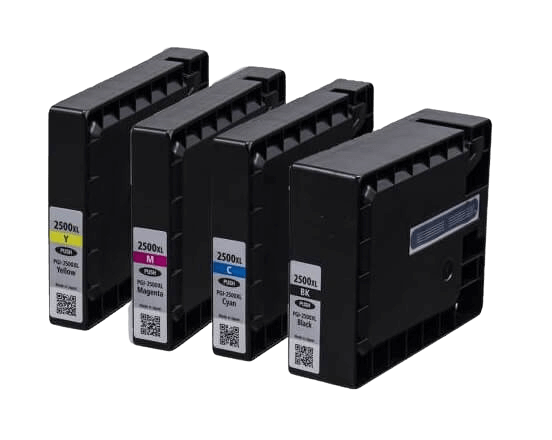 Canon PGI-2500 XL 4 st rabattpaket blækpatron 135,8 ml. - kompatibel