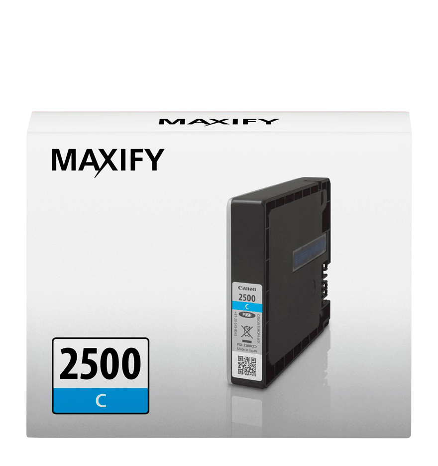 Canon PGI-2500C cyan original bläckpatron 9,6 ml. (9301B001)