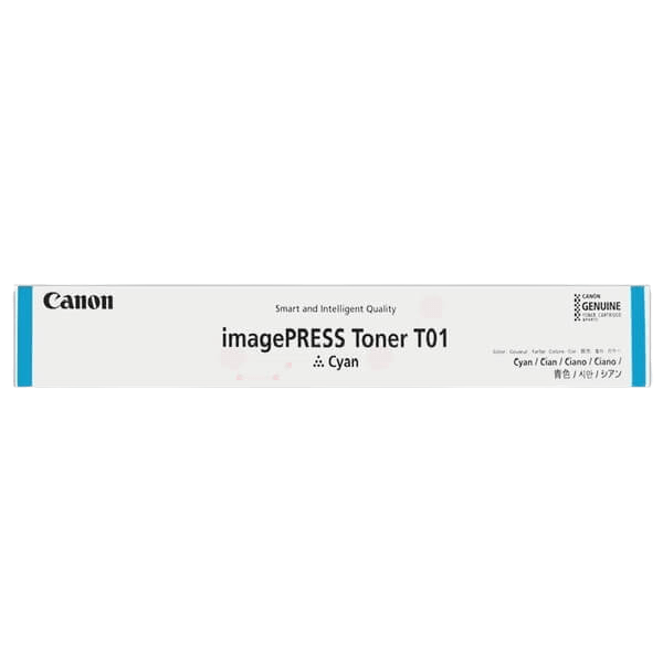 Canon T01 cyan original toner 39500 sidor (8067B001)