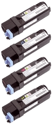 Dell 593-10312 XL 4 st rabattpaket toner 10000 sidor - kompatibel