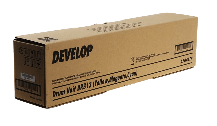 Develop DR-313 CMYK tillbehör - original trumma 75000 sidor (A7U41TH)
